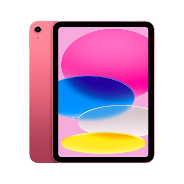 Apple iPad (10th Generation): with A14 Bionic chip, 27.69 cm (10.9″) Liquid Retina Display, 256GB, Wi-Fi 6, 12MP front/12MP Back Camera, Touch ID, All-Day Battery Life – Pink