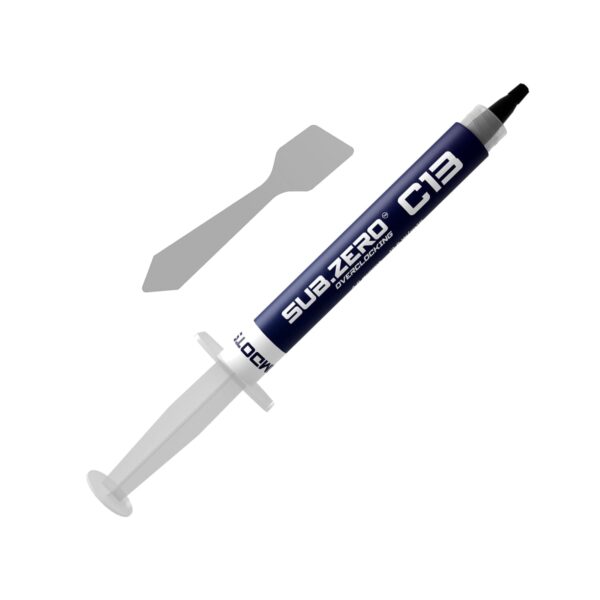 Atomdots C13 Ultra Performance Thermal Paste | 12.8 W/m*K | by Subzero Overclocking | Consoles, Graphics Cards, laptops Very high Thermal Conductivity for CPU, GPU, PC, PS4, Xbox Mx-4 (incl.Spatula)